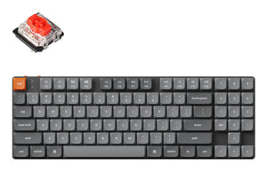 Keychron K13 Max keyboard Home/Office USB + RF Wireless + Bluetooth QWERTY UK English Black