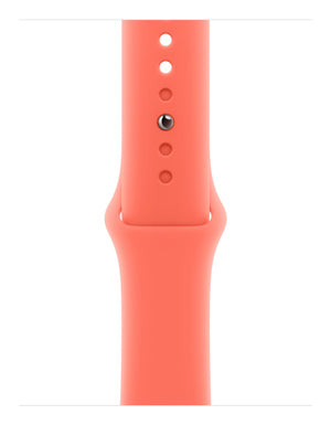 Apple MDRR4ZM/A smart wearable accessory Band Orange Fluoroelastomer