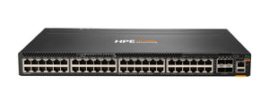 HPE Aruba Networking CX 6300M 48p 10M/100M/1G 4p SFP56 50G Power-to-Port 2xFan PSU TAA Bundle