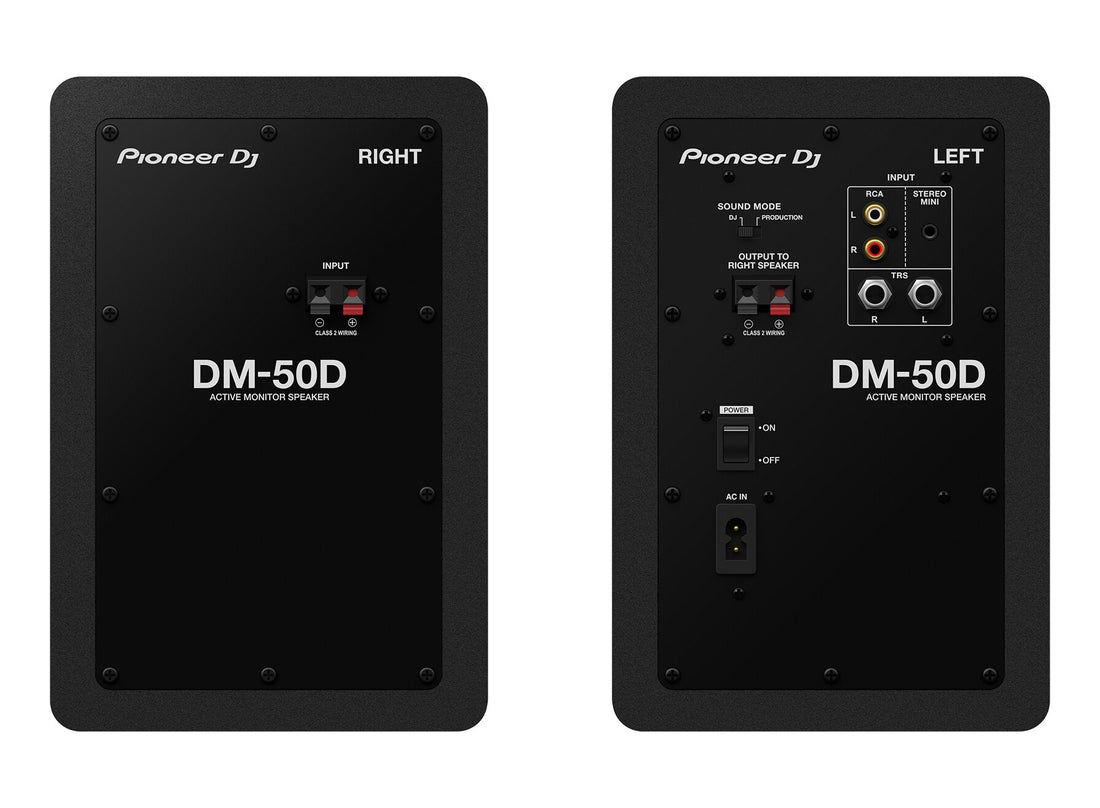 Pioneer DM-50D loudspeaker 2-way Black Wired 50 W