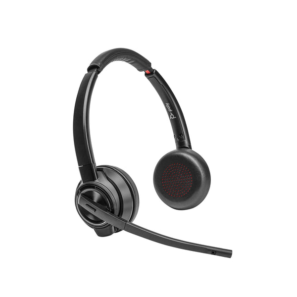 Poly Savi 8420 Office Stereo Microsoft Teams Certified DECT 1880-1900 MHz Headset