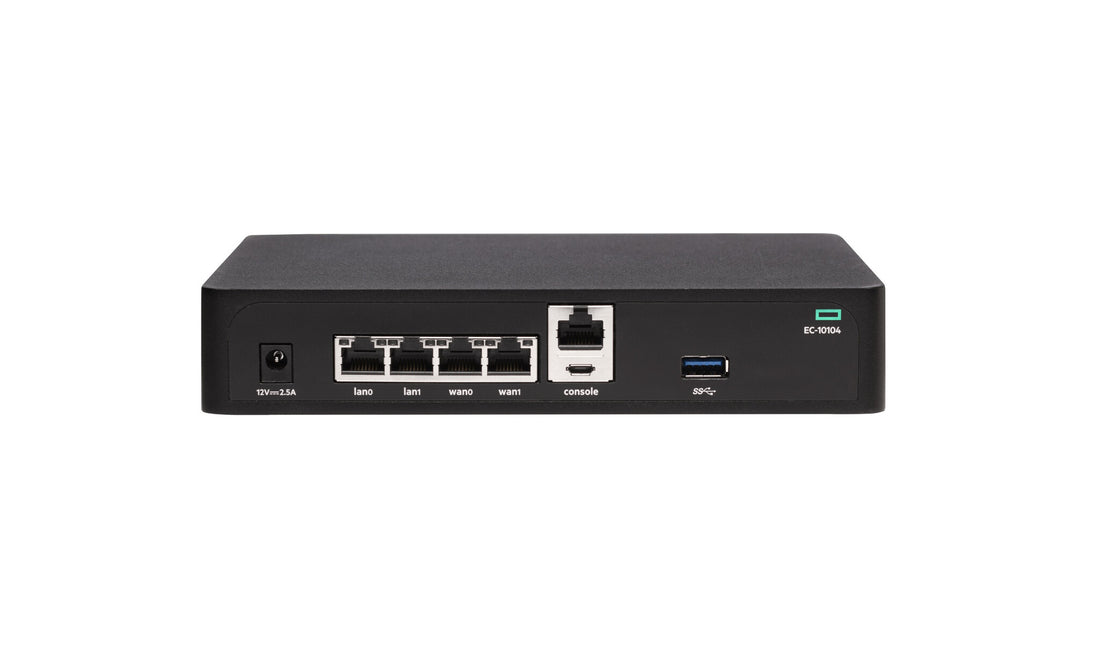 HPE Aruba Networking EdgeConnect 10104 4x RJ45 10/100/1000 Gateway