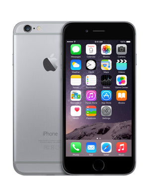 Orange iPhone Apple 6 11.9 cm (4.7") Single SIM iOS 9 4G 16 GB Grey