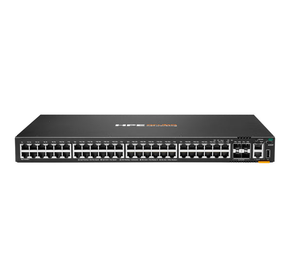 HPE Aruba Networking CX 6200F 48G 4SFP Managed L3 Gigabit Ethernet (10/100/1000) 1U