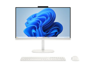 HP OmniStudio 24-cu0010na PC Intel Core 3 100U 60.5 cm (23.8") 1920 x 1080 pixels All-in-One PC 8 GB DDR5-SDRAM 512 GB SSD Windows 11 Home Wi-Fi 6 (802.11ax) White