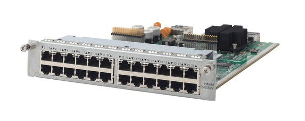 HPE Networking Comware MSR 24-port Gig-T Switch HMIM Module