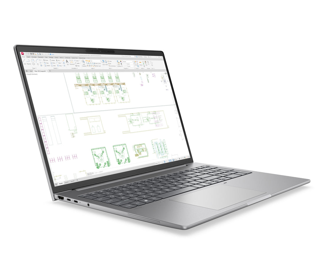 HP DP9A6ET laptop Copilot+ PC Intel Core Ultra 9 386H 40.6 cm (16") WUXGA 64 GB DDR5-SDRAM 1 TB SSD Wi-Fi 7 (802.11be) Windows 11 Pro AI Workstation, AI PC Silver