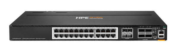 HPE Aruba Networking CX 8100 24x10G Base-T 4x10G SFP+ 4x40/100G QSFP28 FB 3Fan 2AC PSU Sw Bdl