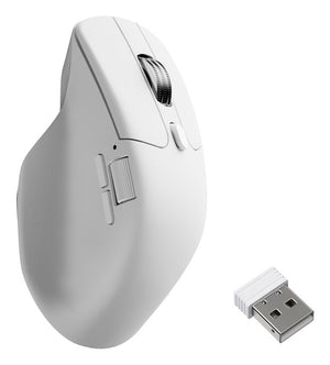 Keychron M6 mouse Universal Right-hand RF Wireless + Bluetooth + USB Type-C Optical 30000 DPI