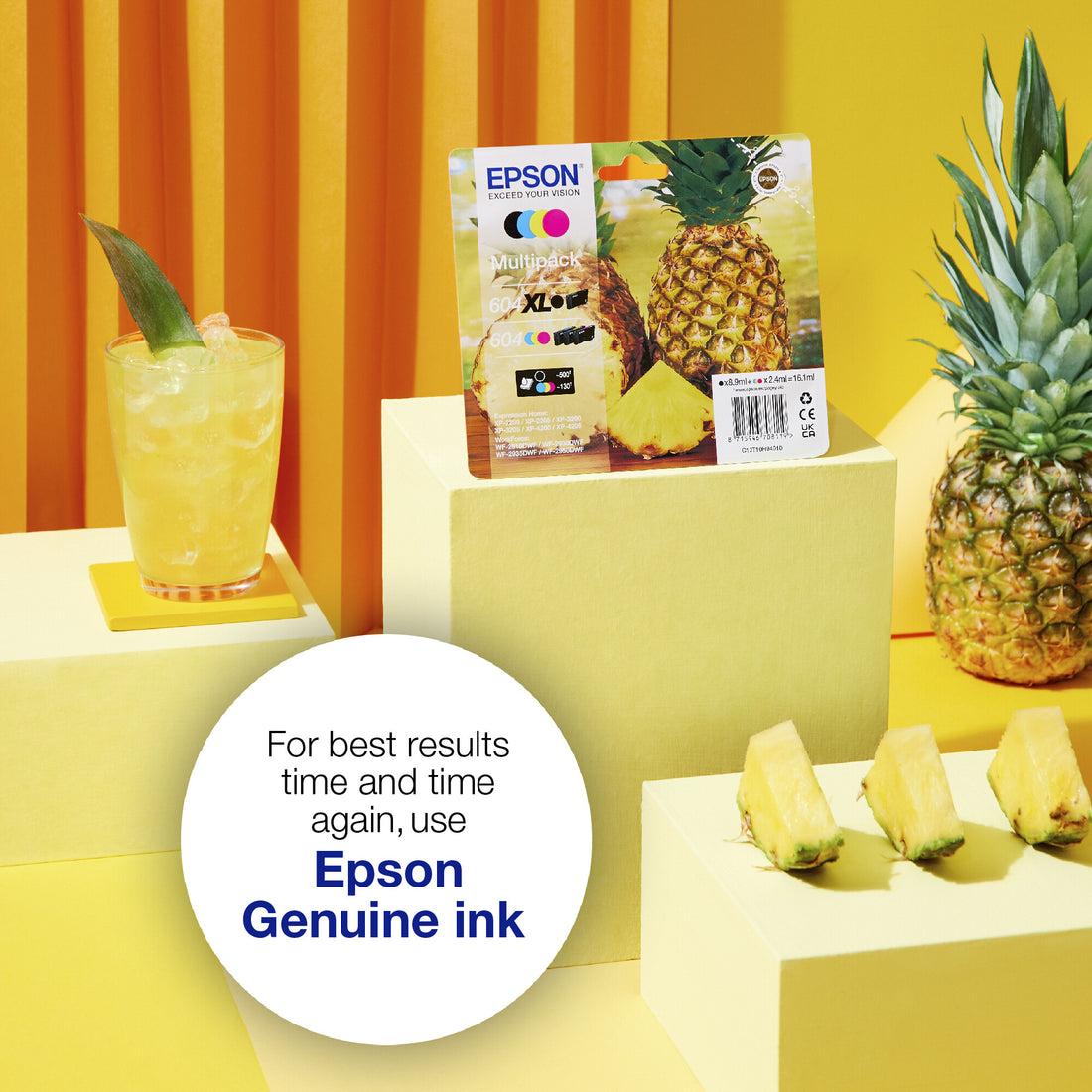 Epson Singlepack Yellow 604XL Ink
