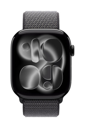 Apple MFFN4ZM/A smart wearable accessory Band Dark Grey Nylon, Recycled polyester, Spandex