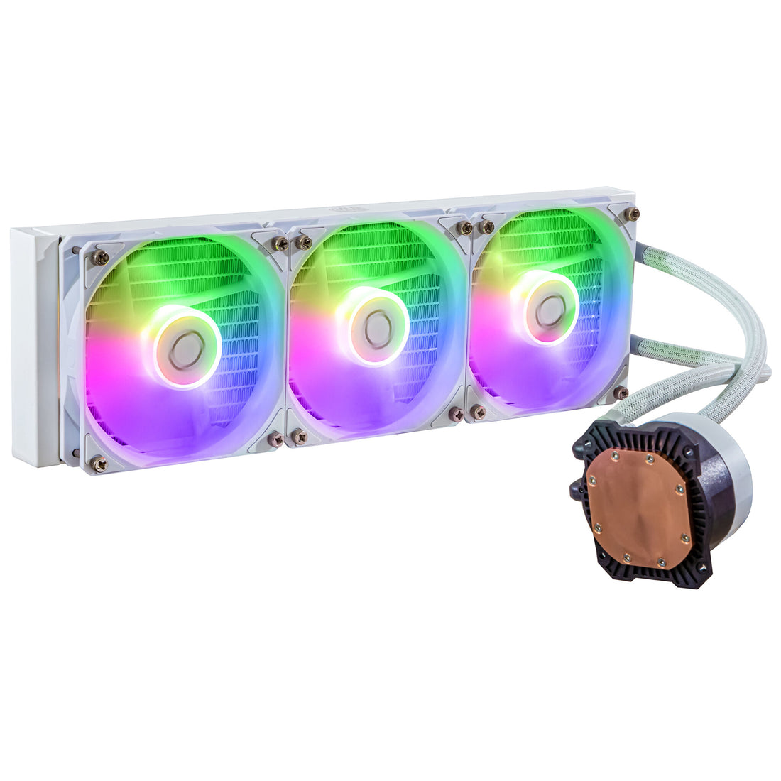 Cooler Master MasterLiquid 360L Core ARGB White Processor All-in-one liquid cooler 12 cm