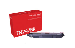Everyday™ Black Toner by Xerox compatible with Brother TN247BK, High capacity