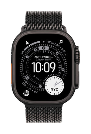 Apple MGHU4ZM/A smart wearable accessory Band Black Titanium