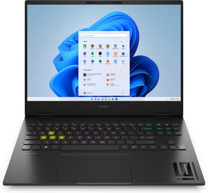 HP OMEN 16-u0004na Intel® Core™ i7 i7-13700HX Laptop 40.6 cm (16") 2K 16 GB DDR5-SDRAM 1 TB SSD NVIDIA GeForce RTX 4060 Wi-Fi 6E (802.11ax) Windows 11 Home Black