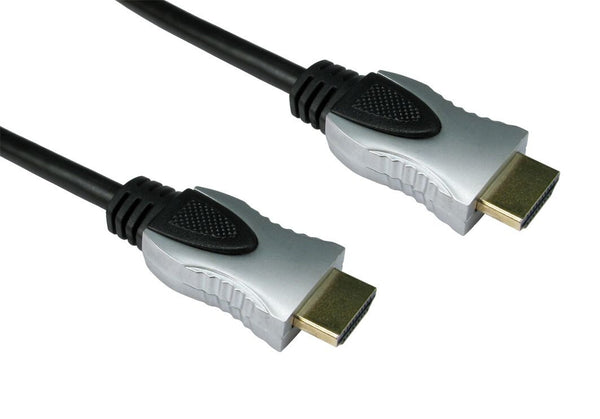Cables Direct HDMI - HDMI M/M 5m HDMI cable HDMI Type A (Standard) Black, Silver