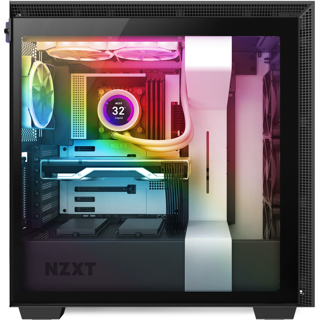 NZXT Kraken Z53 RGB Processor All-in-one liquid cooler 12 cm White