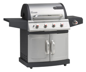 LANDMANN Miton PTS 4.1 Grill Cart Gas Black, Silver