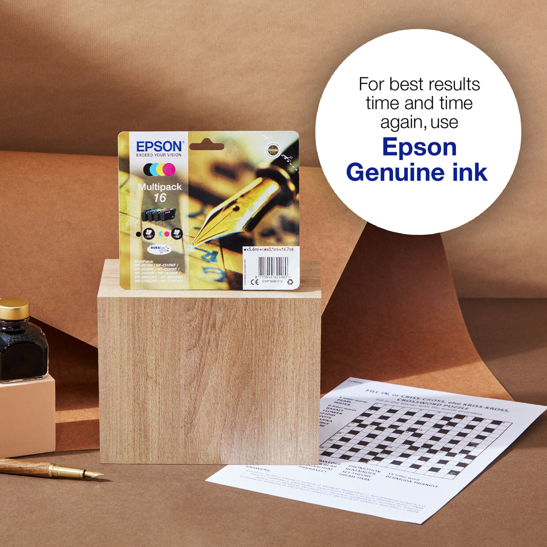 Epson Pen and crossword Multipack 4-colours 16XL EasyMail