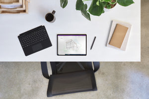 Microsoft Surface Pro Signature Keyboard with Slim Pen 2 QWERTZ Swiss Microsoft Cover port Black