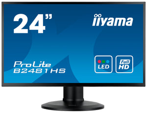 iiyama ProLite XB2481HS-B1 computer monitor 59.9 cm (23.6") 1920 x 1080 pixels Full HD LED Black