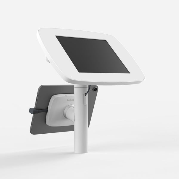 Bouncepad Original Twin | Apple iPad Mini 4 / 5 Gen 7.9 (2015 - 2019) | White | Exposed Front Camera and Home Button