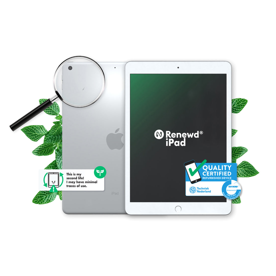 Renewd iPad 7 WiFi Silver 128GB