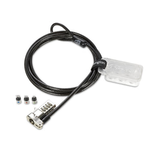 Kensington Universal 3-in-1 Combination Serialized Laptop Lock 25-Pack