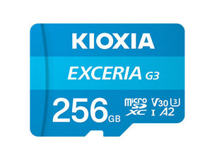 Kioxia EXCERIA G3 256 GB MicroSDXC UHS-I Class 10