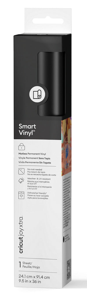 Cricut 2011368 self-adhesive vinyl Permanent Black Matte