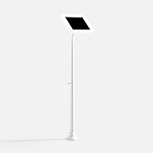Bouncepad Original Elevate Slim (inc USB Cable) | Samsung Galaxy Tab S2 9.7 (2015) | White | Covered Front Camera and Home Button
