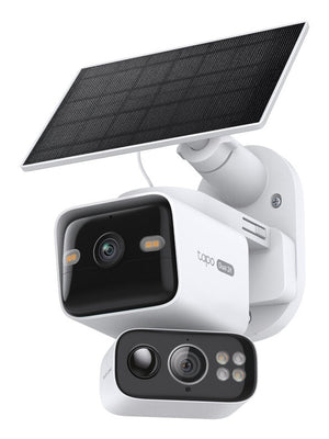 TP-Link Tapo Solar-Pow Dual-Lens Pan/Tilt Sec Cam Kit smart home security kit
