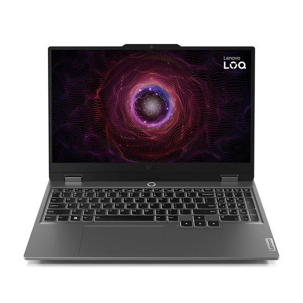 Lenovo LOQ 15ARP9 AMD Ryzen™ 5 7235HS Laptop 39.6 cm (15.6") Full HD 24 GB DDR5-SDRAM 1 TB SSD NVIDIA GeForce RTX 3050 Wi-Fi 6 (802.11ax) Windows 11 Home Grey QWERTY UK English