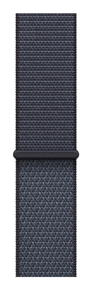 Apple MFF64ZM/A smart wearable accessory Band Blue Nylon, Recycled polyester, Spandex