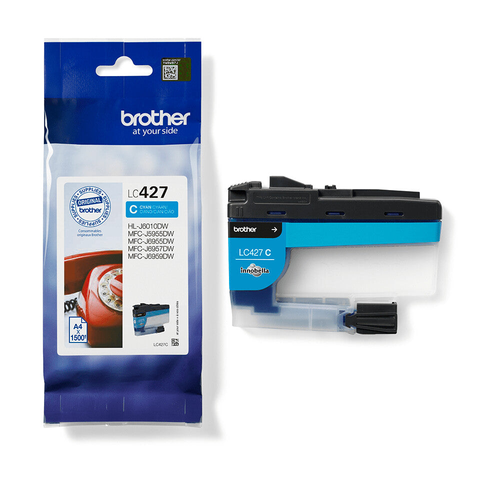 Brother LC427C ink cartridge 1 pc(s) Original Standard Yield Cyan