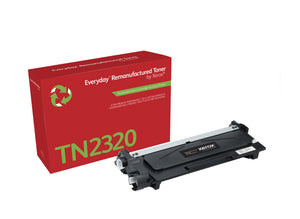 Everyday™ Mono Remanufactured Toner by Xerox compatible with Brother TN2320, High capacity