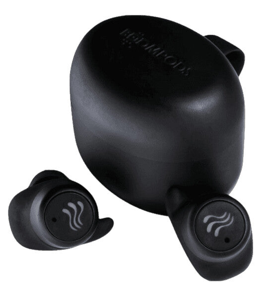 Boompods Soundwave Headset True Wireless Stereo (TWS) In-ear Calls/Music Bluetooth Black