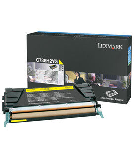 Lexmark C736H2YG toner cartridge 1 pc(s) Original Yellow