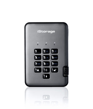 iStorage diskAshur PRO² SSD 1TB | Secure Portable Solid State Drive |FIPS 140-2 Level 2, NCSC CPA, NLNCSA BSPA & NATO Restricted | AES-XTS 256-bit Hardware Encryption | PIN protected | OS & Platform Independent |GDPR, TAA Compliant|Brute force hack defenc