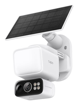 TP-Link Tapo Solar-Powered Floodlight Pan/Tilt Security Camera Kit