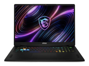 MSI Raider A16 HX B8WI-006UK AMD Ryzen™ 9 8940HX Laptop 40.6 cm (16") Quad HD+ 16 GB DDR5-SDRAM 1 TB SSD NVIDIA GeForce RTX 5080 Wi-Fi 7 (802.11be) Windows 11 Home Black