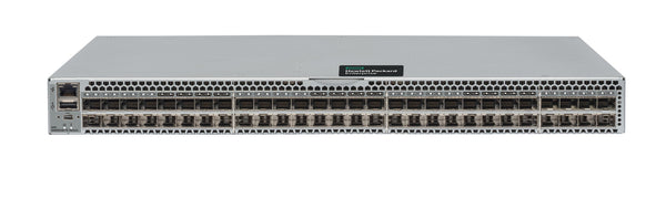 HPE Storage 128Gb 56/24 24-port 64Gb Short Wave SFP56 Non Port Side Exh FC Switch B-series SN6800B