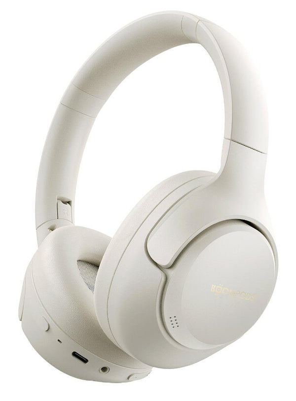 Boompods ORBIT ANC Headset Wired & Wireless Head-band Calls/Music USB Type-C Bluetooth Sand