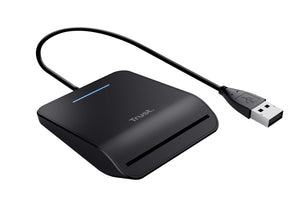 Trust Primo smart card reader Indoor USB CardBus+USB 2.0 Black
