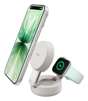 Belkin UltraCharge Pro Smartphone, Smartwatch Sand USB Wireless charging Fast charging Indoor
