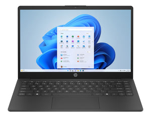 HP Laptop 14-ep2000na Intel® N N150 35.6 cm (14") HD 8 GB LPDDR5-SDRAM Wi-Fi 6 (802.11ax) Windows 11 Home Black