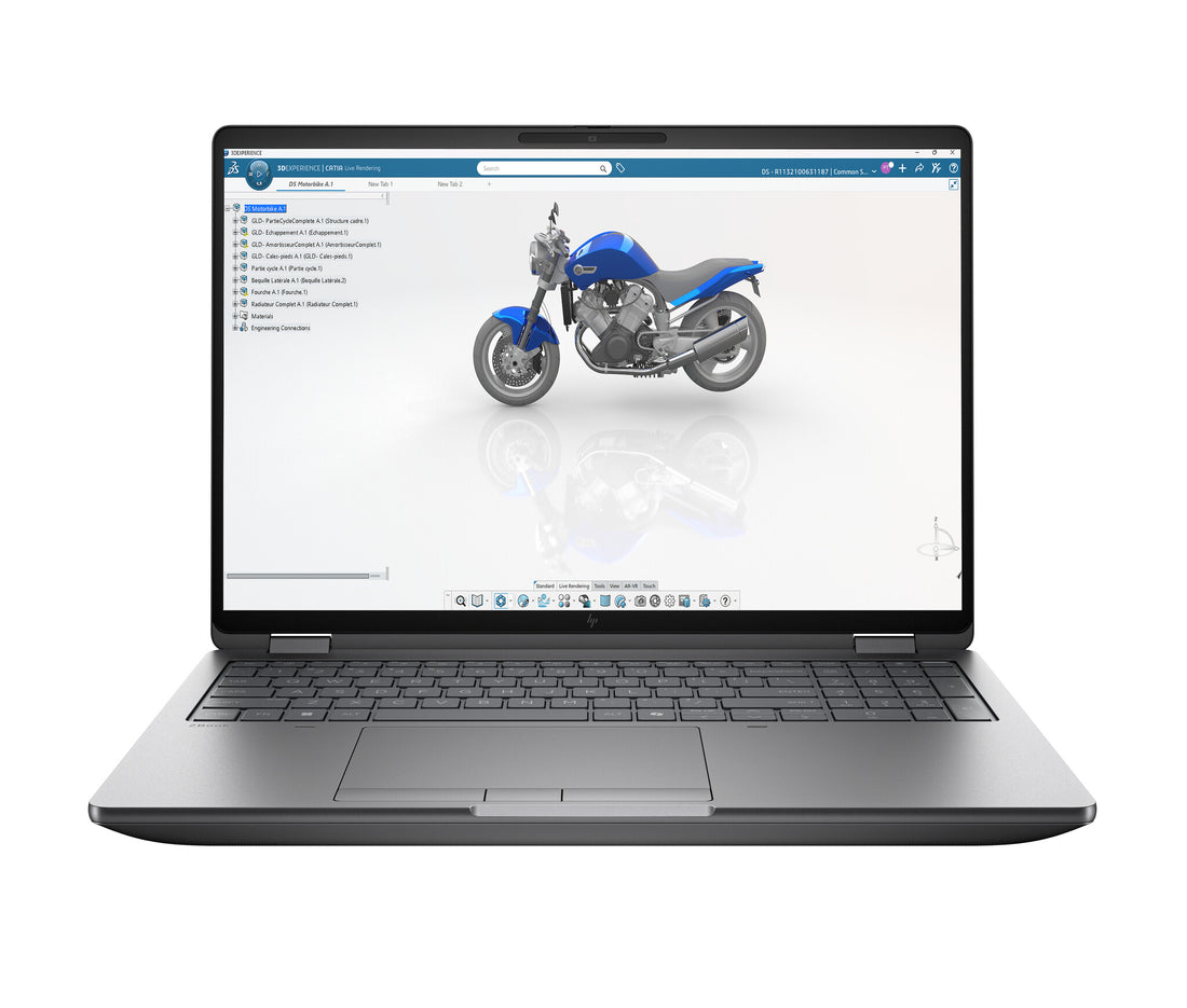 HP ZBook Fury G1i Intel Core Ultra 9 285HX Mobile workstation 40.6 cm (16") WUXGA 32 GB DDR5-SDRAM 1 TB SSD NVIDIA RTX PRO 3000 Blackwell Wi-Fi 7 (802.11be) Windows 11 Pro AI Workstation, AI PC Silver