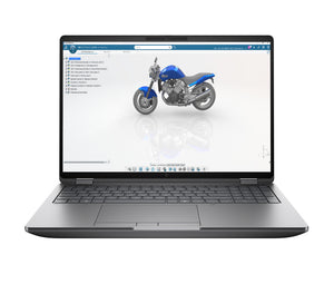 HP ZBook Fury G1i Intel Core Ultra 9 285HX Mobile workstation 40.6 cm (16") WUXGA 32 GB DDR5-SDRAM 1 TB SSD NVIDIA RTX PRO 3000 Blackwell Wi-Fi 7 (802.11be) Windows 11 Pro AI Workstation, AI PC Silver