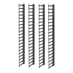 APC NetShelter Cable Management, Vertical Cable Manager, for NetShelter SX Networking Enclosure, Set of 4, 25 x 1778 x 163 mm