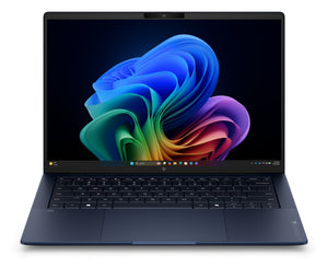 HP EliteBook X G2q 14 inch Notebook Next Gen AI PC Wolf Pro Security Edition Copilot+ PC Laptop 35.6 cm (14") 3K 32 GB LPDDR5x-SDRAM 512 GB SSD Wi-Fi 7 (802.11be) Windows 11 Pro Blue